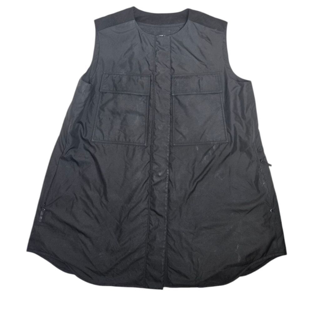 LAFAYETTE 148 black Willis‎ Alpine longline oversized utilitarian vest XL